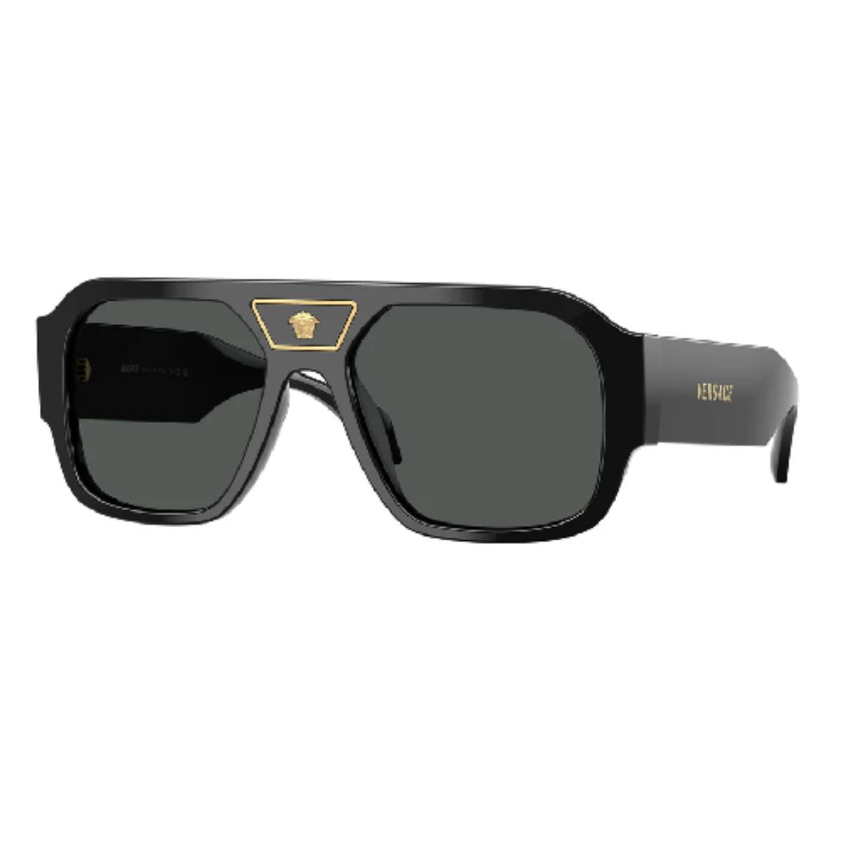 Versace VE4508U Men's Square Solid Color Sunglasses