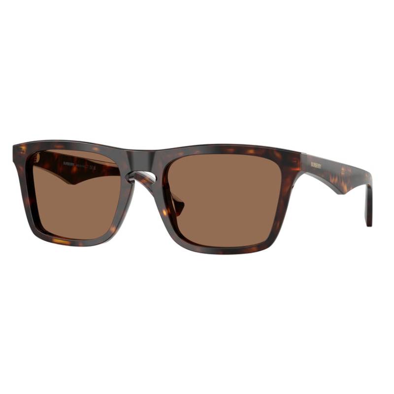 Burberry BE4434300273 Menβs Square Solid Color Sunglasses