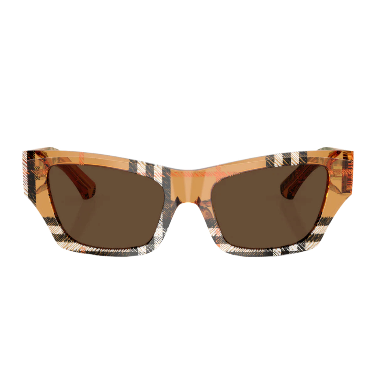 Burberry BE4441U41467 Womenβs Cat eye Solid Color Sunglasses