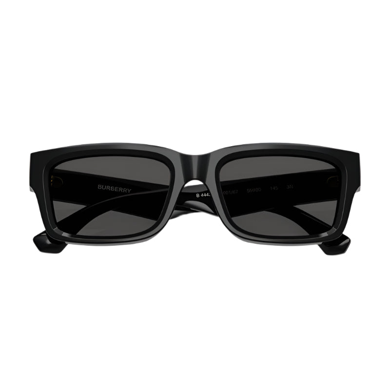 Burberry BE4443300187 Womenβs Rectangular Solid Color Sunglasses