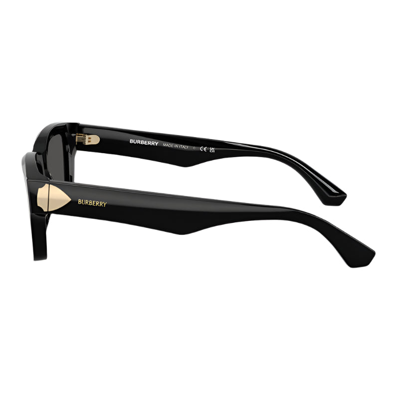 Burberry BE4443300187 Womenβs Rectangular Solid Color Sunglasses