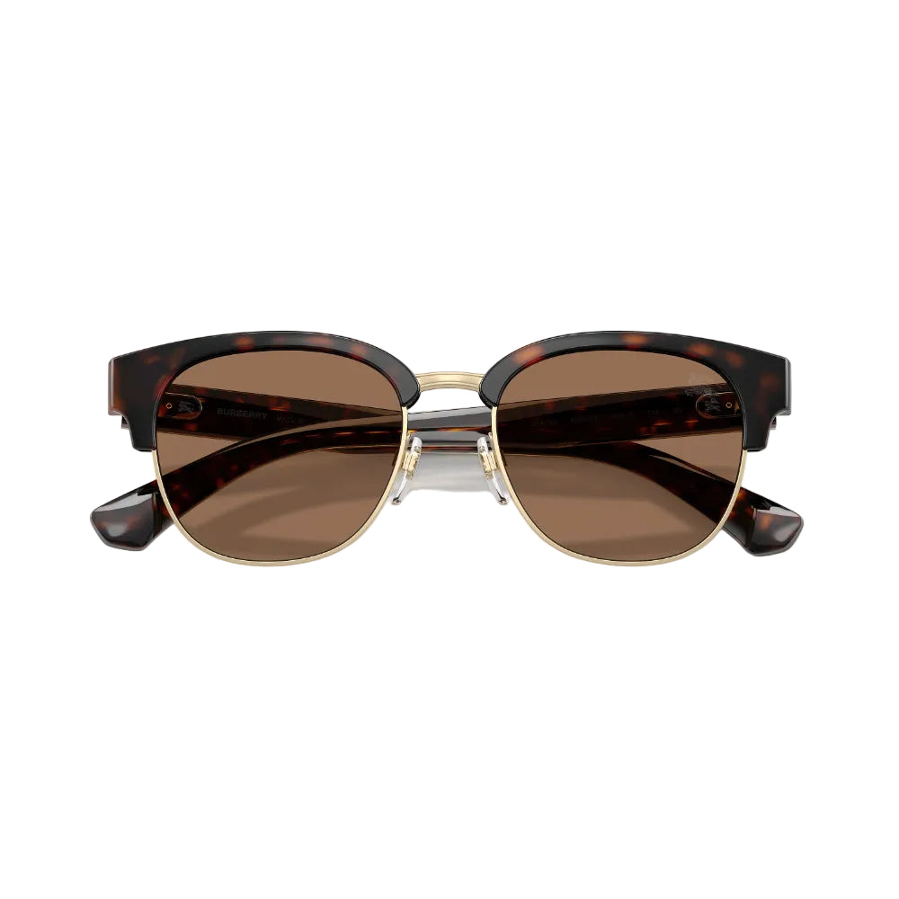 Burberry BE4485 Men's Round Solid Color Sunglasses
