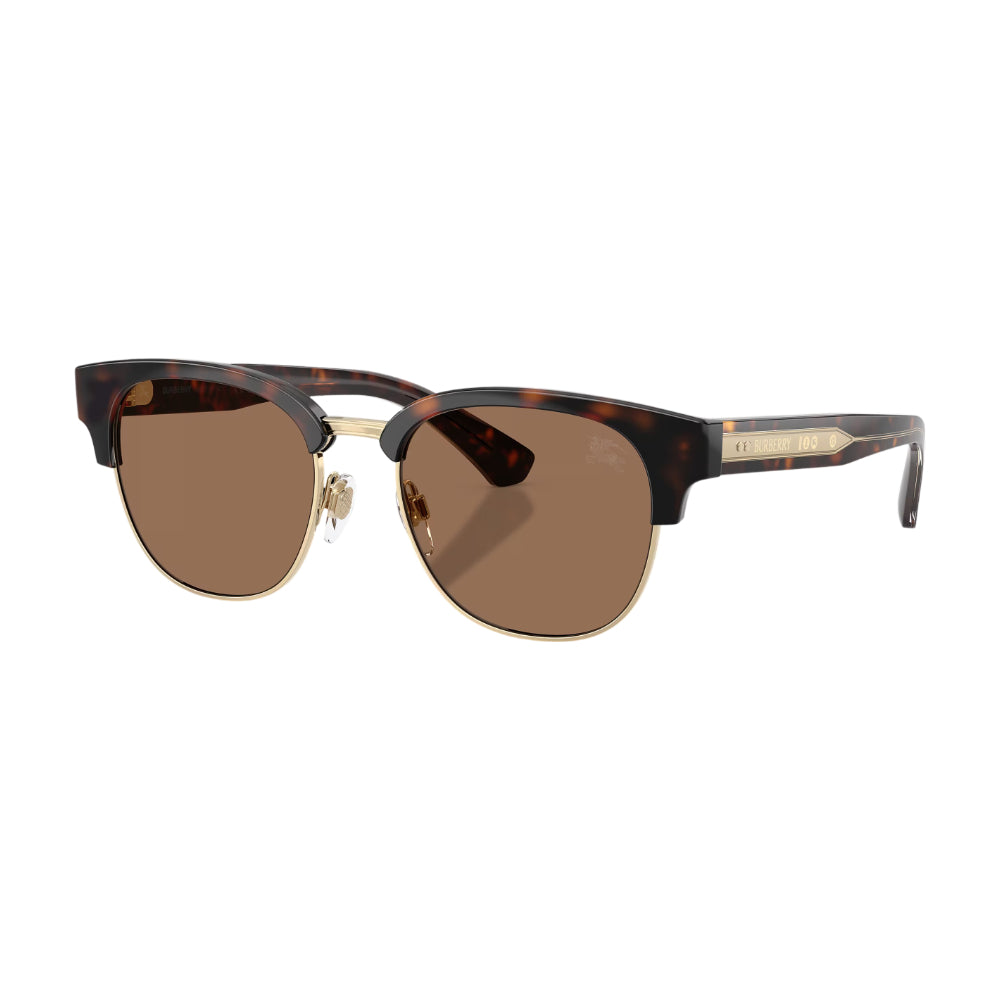 Burberry BE4485 Men's Round Solid Color Sunglasses