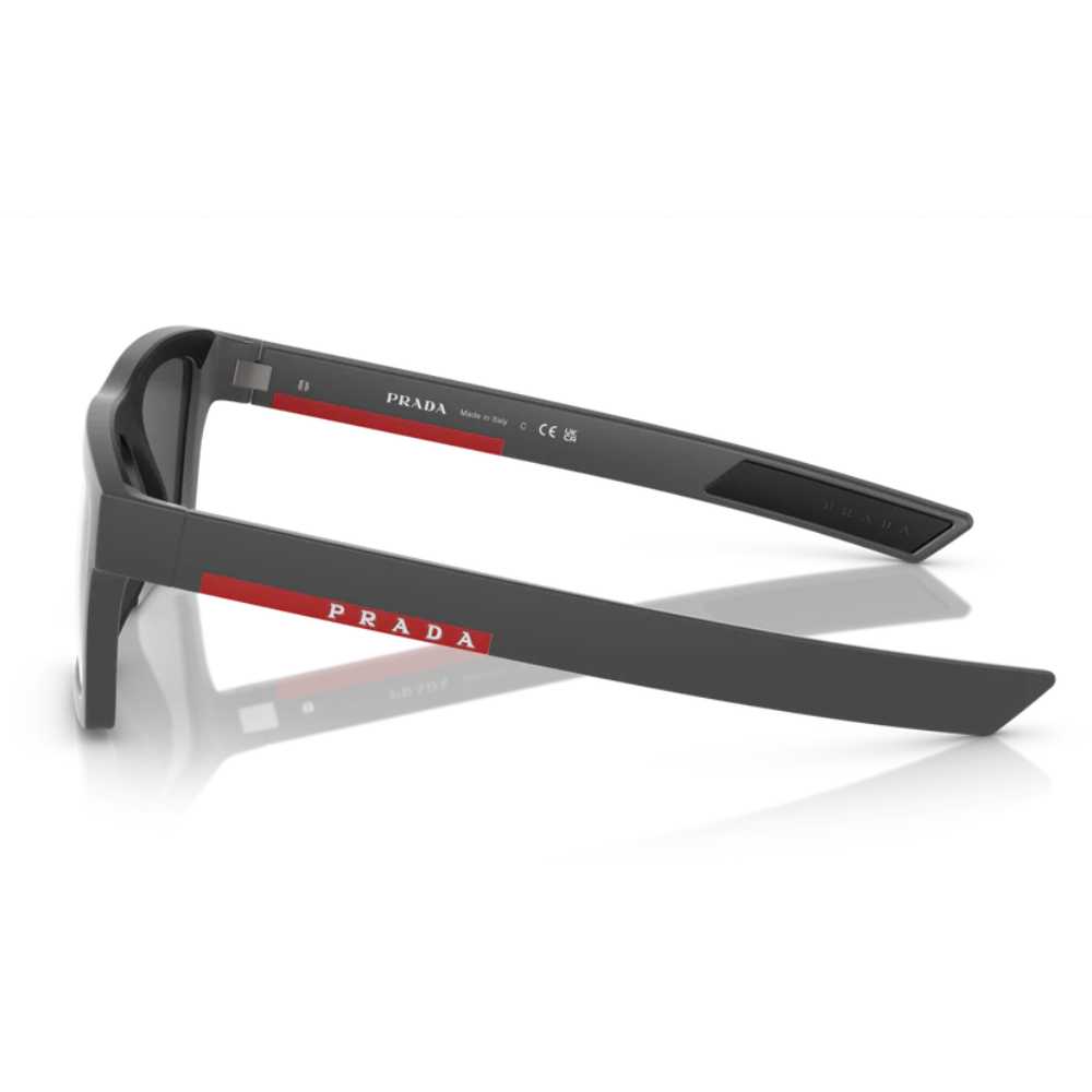 Prada PS02ZSU5518K Men's Rectangle Solid Color Sunglasses