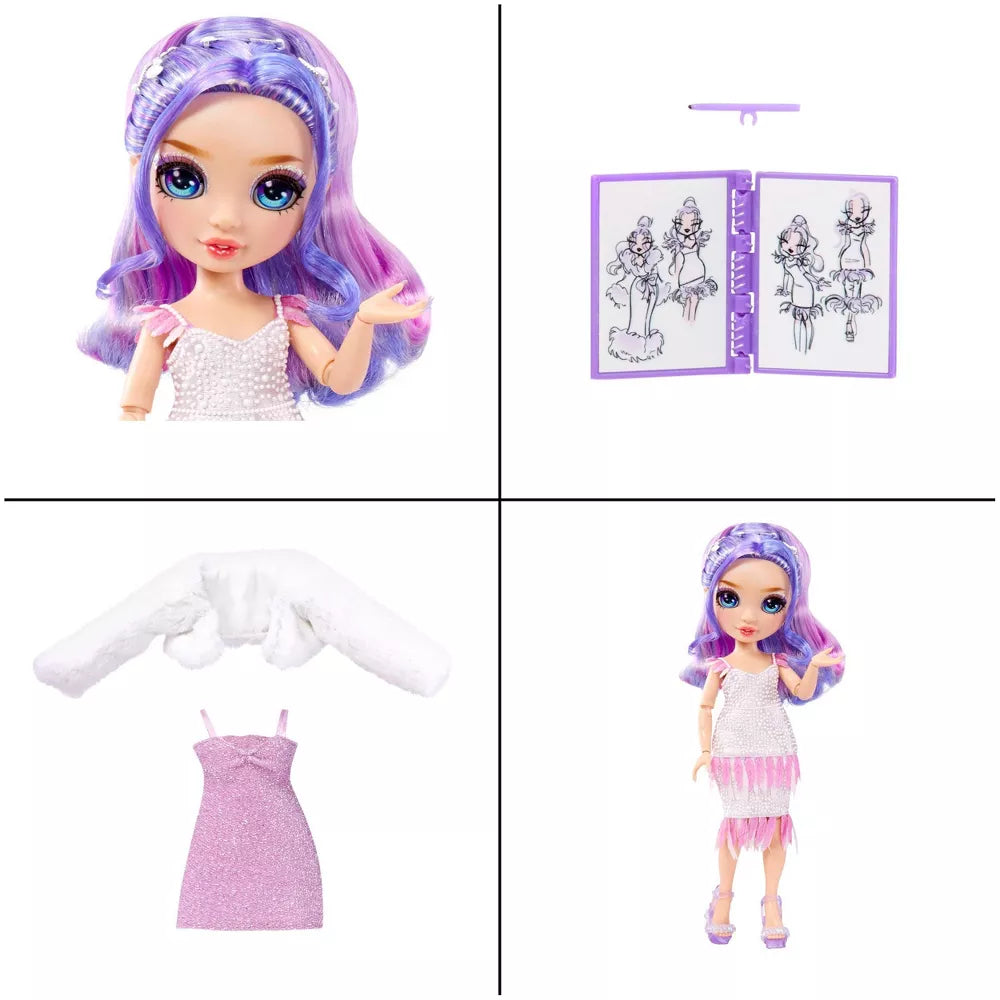 Rainbow High Fantastic Violet Willow Fashion Doll Play Set