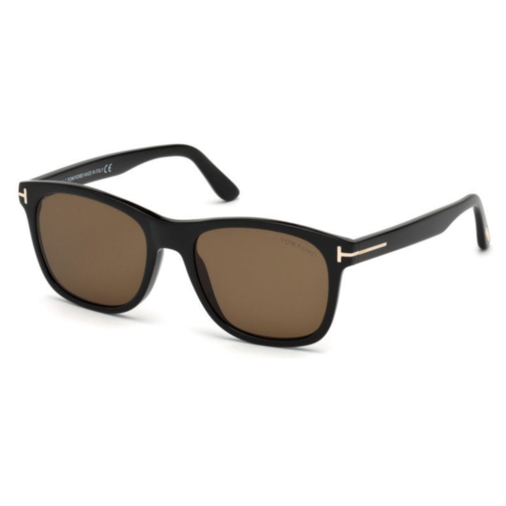 Tom Ford Eric Men's FT0595 Square Solid Color Sunglasses - Curacao