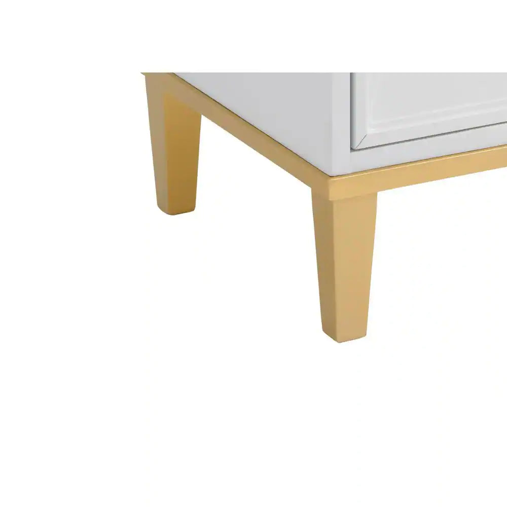 Mesilla de noche Emma con dos cajones de Martin Svensson Home