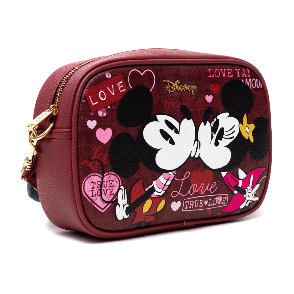 Wondapop Disney Mickey and Minnie Crossbody - Red