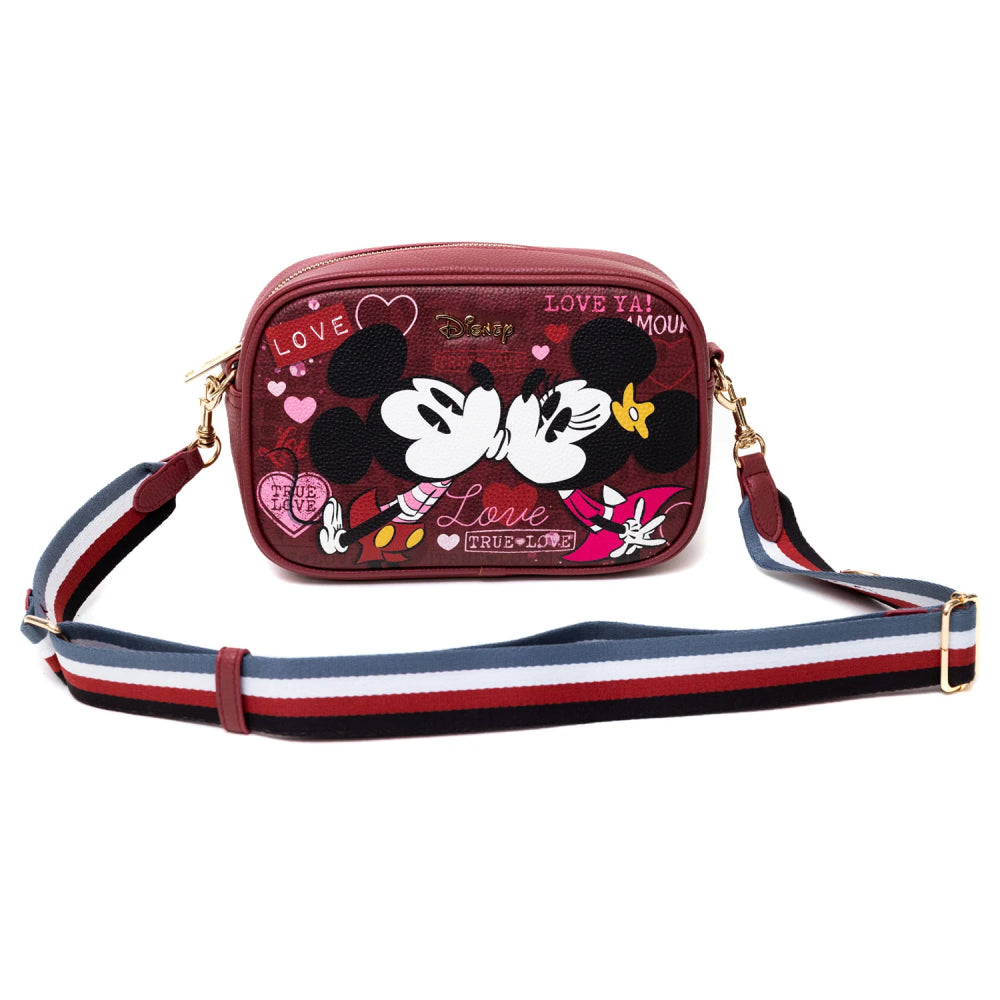 Wondapop Disney Mickey and Minnie Crossbody - Red