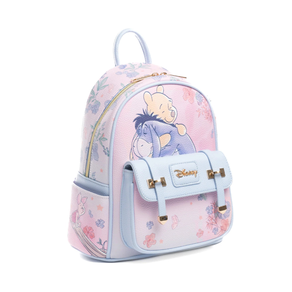 Wondapop Disney 11" Pooh and Eeyore Mini Backpack - Pink