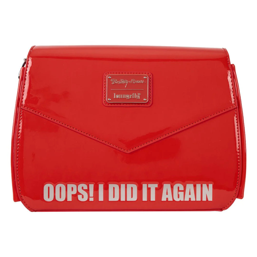 Loungefly Britney Spears Oops I Did It Again Crossbody Bag - Red