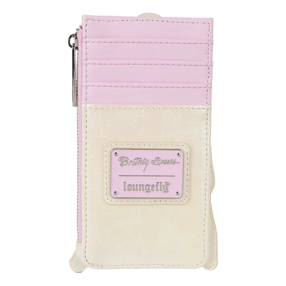 Loungefly Britney Spears Outfits Large Card Holder - Beige