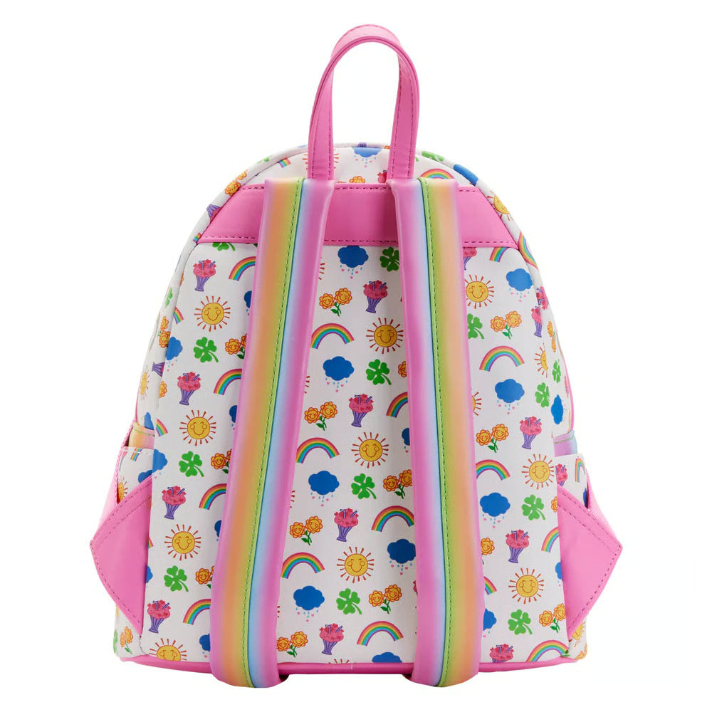 Loungefly Disney Care Bears Stare Rainbow Mini Backpack