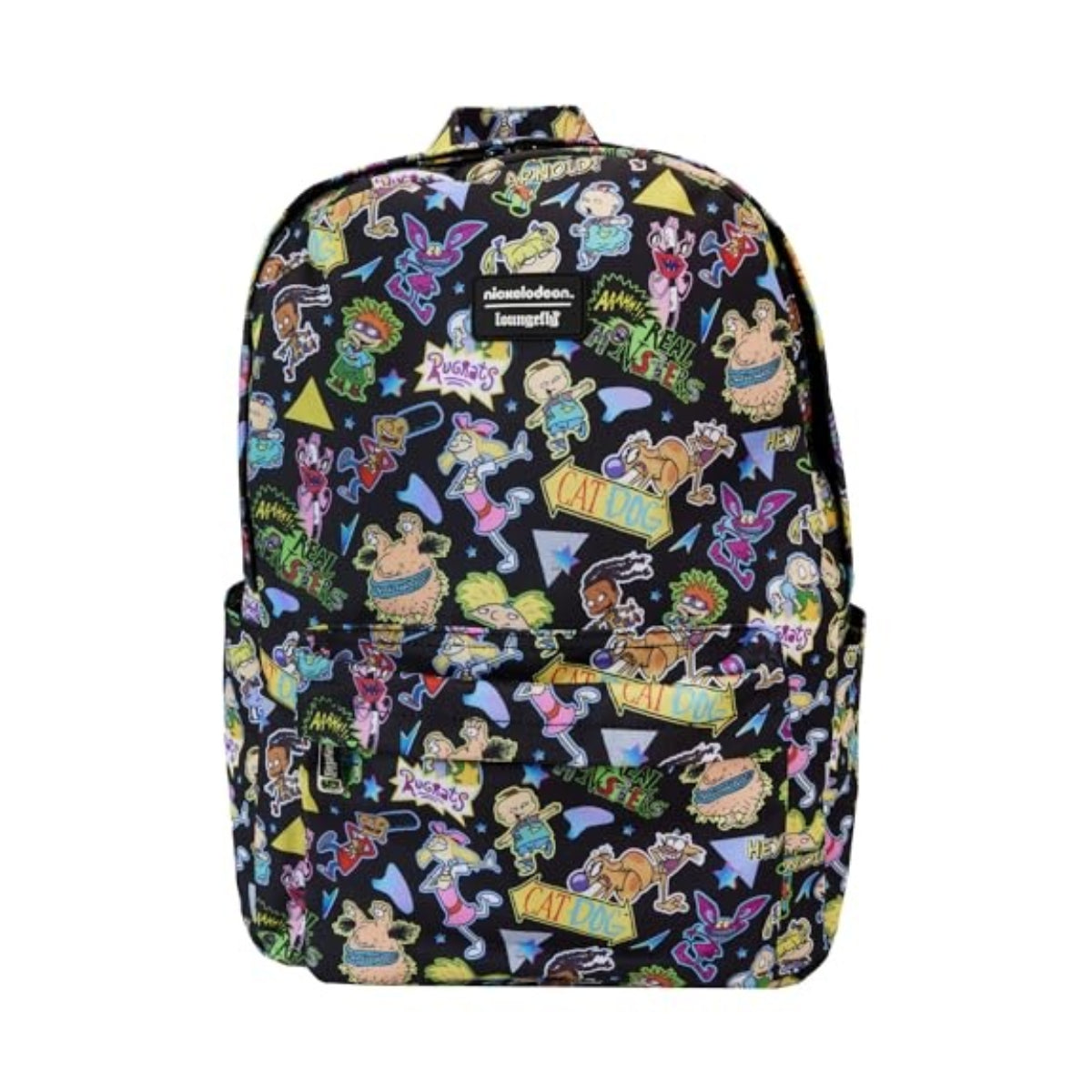 Loungefly Nickelodeon Character All-Over Print Backpack with Adjustable Strap