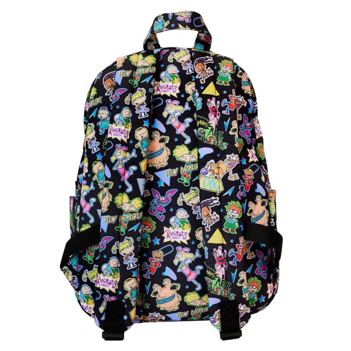 Loungefly Nickelodeon Character All-Over Print Backpack with Adjustable Strap