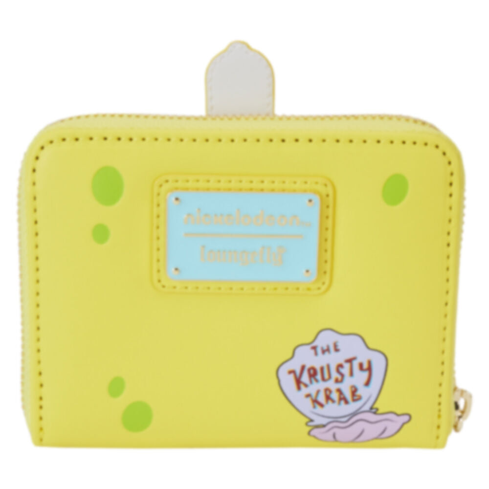 Loungefly SpongeBob Squarepants 25th Anniversary Zip-Around Wallet - Yellow