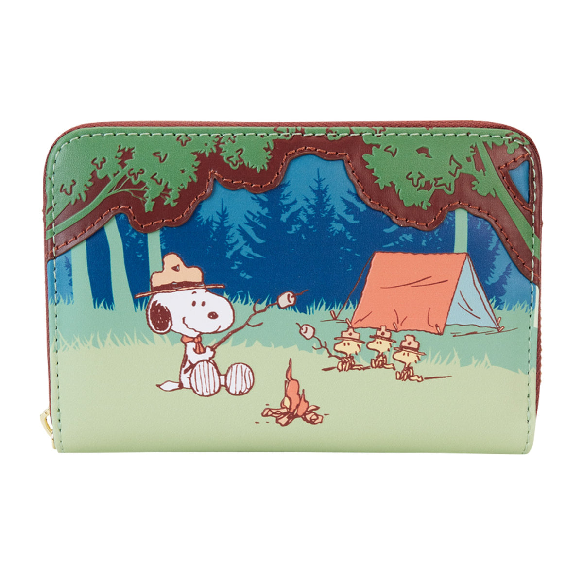 Loungefly Peanuts 50th Anniversary Snoopy Beagle Scouts Wallet