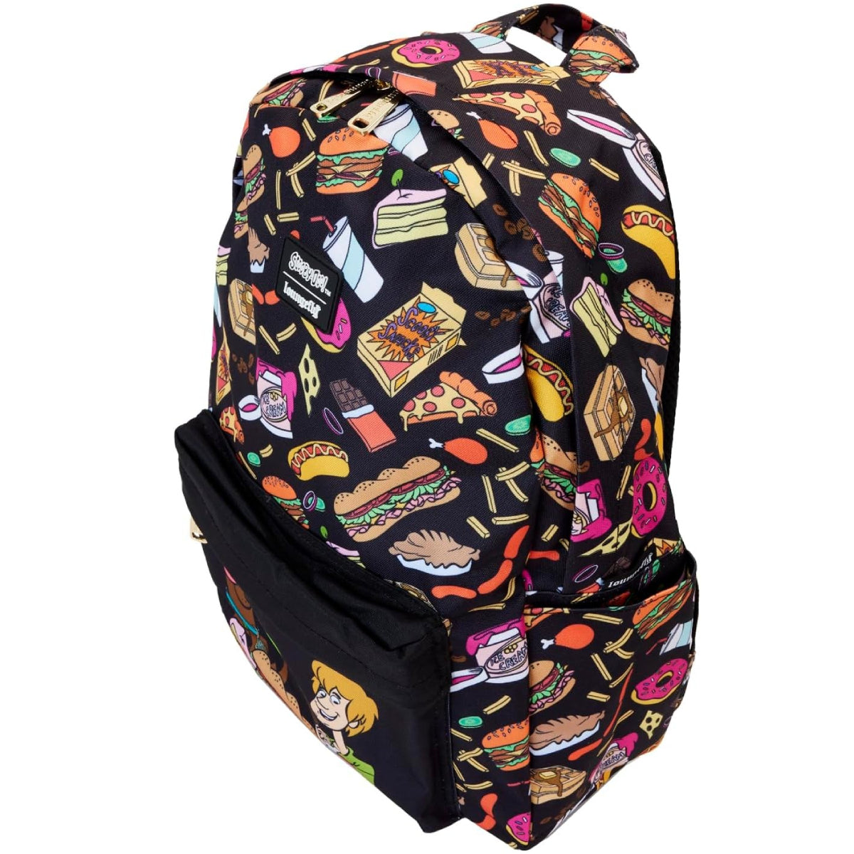Loungefly Scooby Doo Munchies Backpack with Adjustable Strap