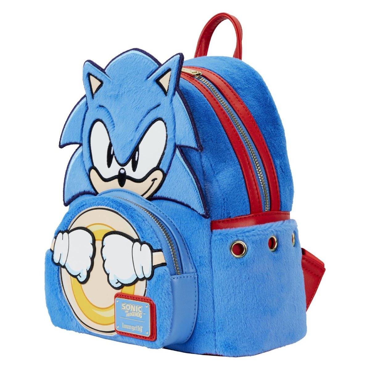 Loungefly Sega Sonic the Hedgehog Classic Cosplay Mini Backpack - Blue