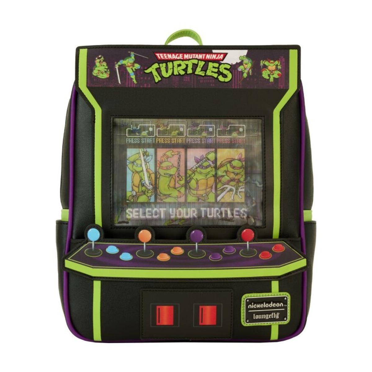 Loungefly Nickelodeon 40th Anniversary Teenage Mutant Ninja Turtle Mini Backpack