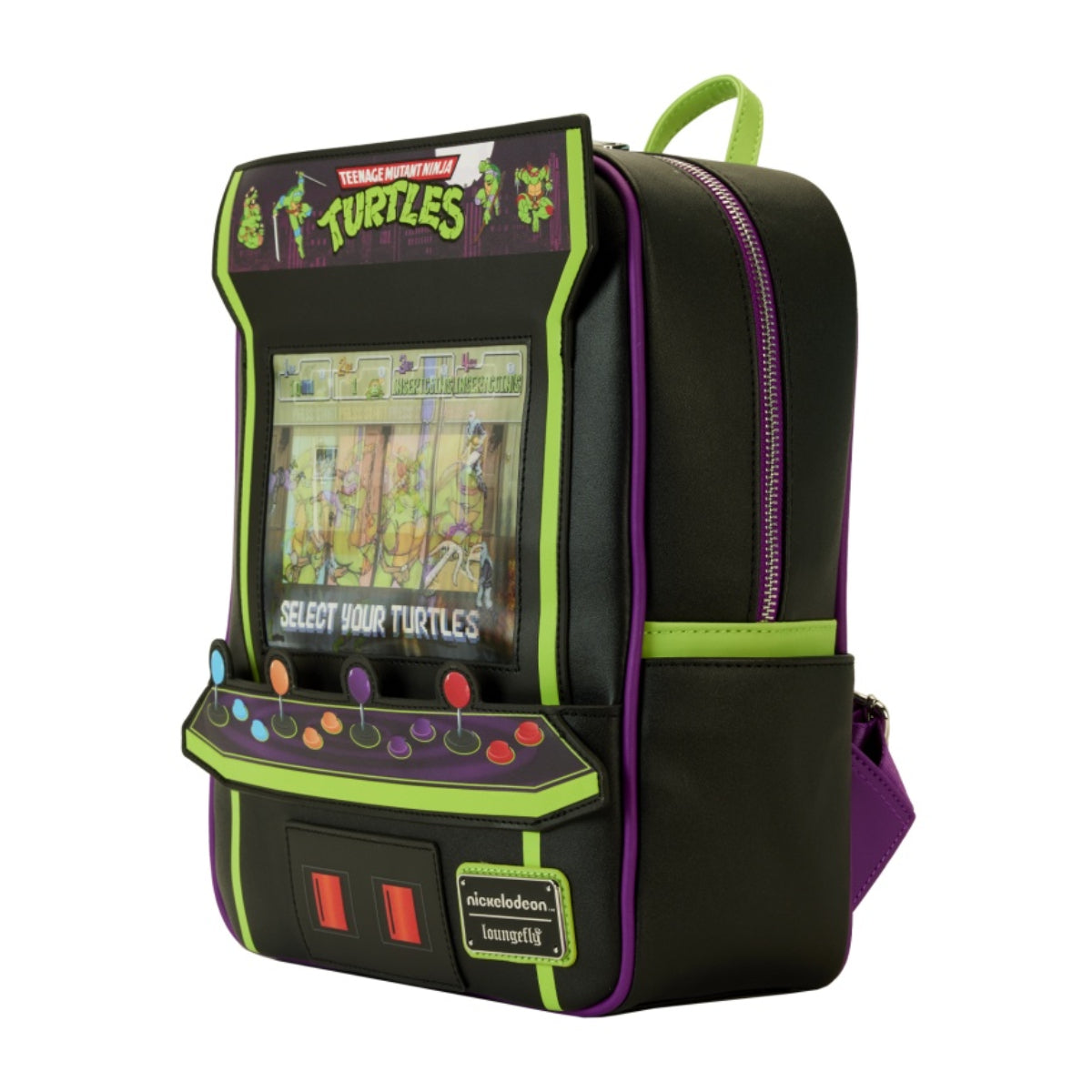 Loungefly Nickelodeon 40th Anniversary Teenage Mutant Ninja Turtle Mini Backpack