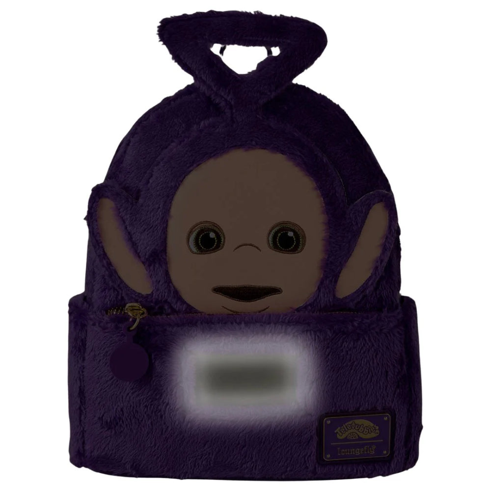 Loungefly Teletubbies Tinky-Winky Plush Cosplay Light Up Mini Backpack - Purple