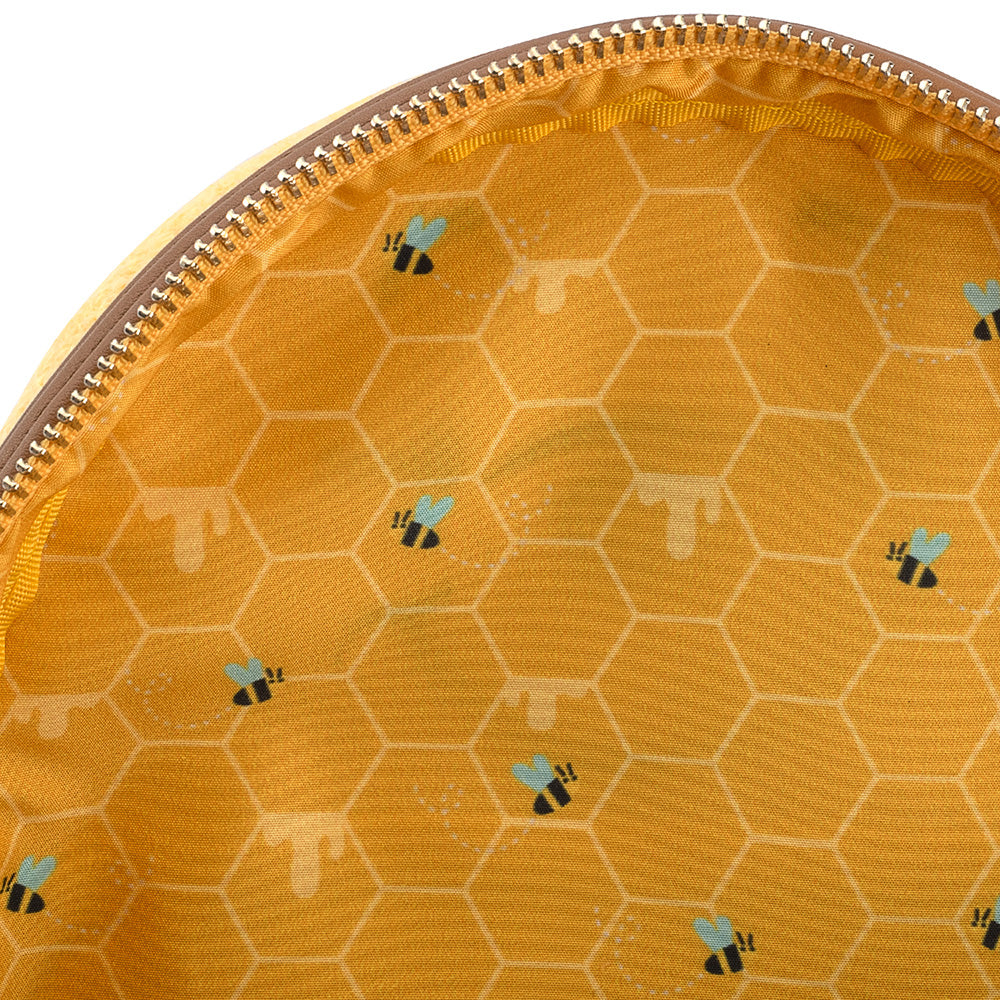 Loungefly Disney Winnie The Pooh Felt Honey Tummy Mini Backpack - Yellow