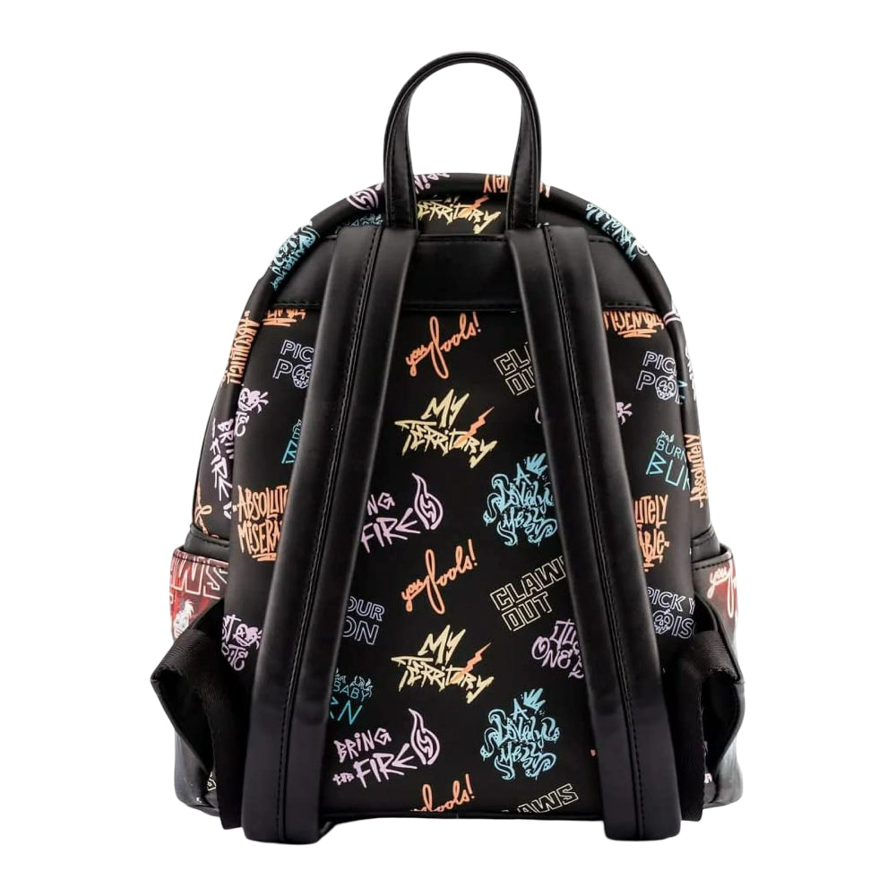 Loungefly Disney Villains Club Mini Backpack - Black