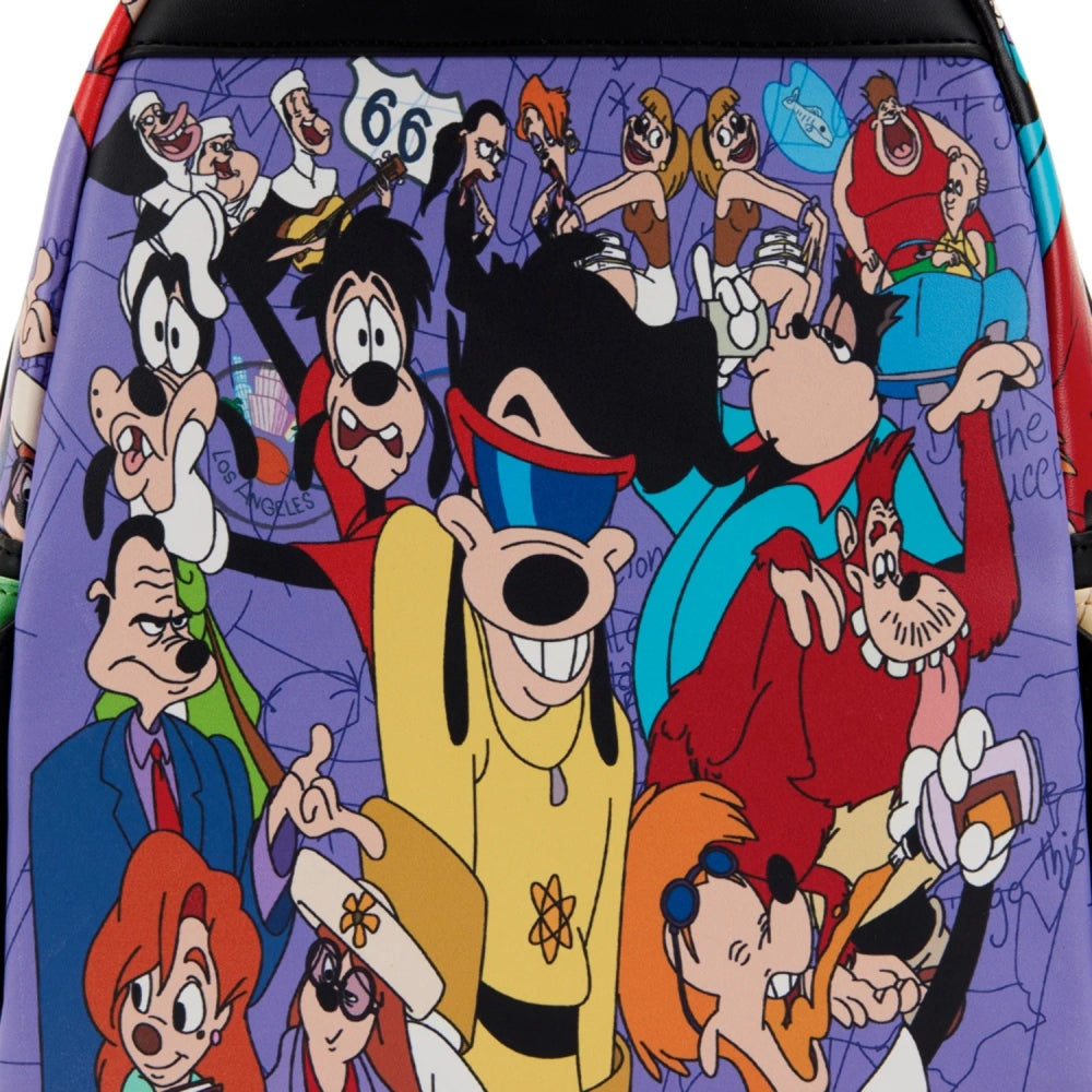 Loungefly Disney A Goofy Movie Collage Mini Backpack
