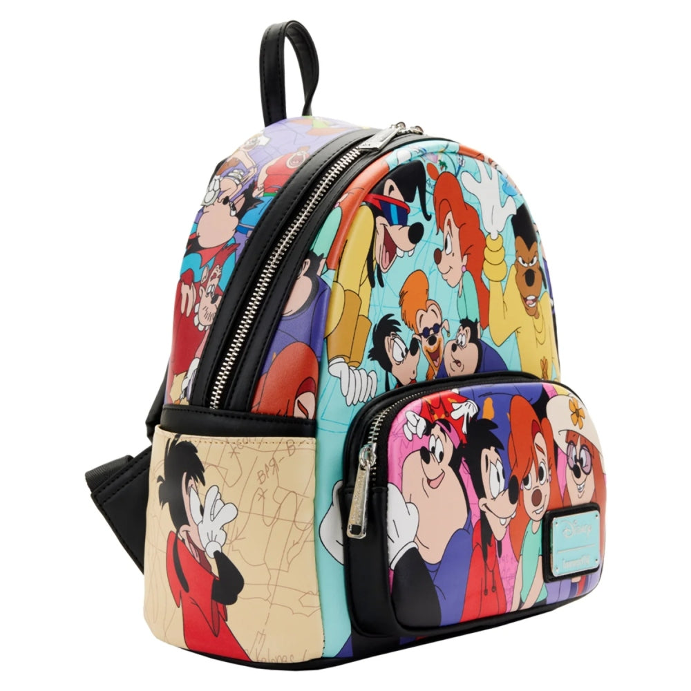 Loungefly Disney A Goofy Movie Collage Mini Backpack