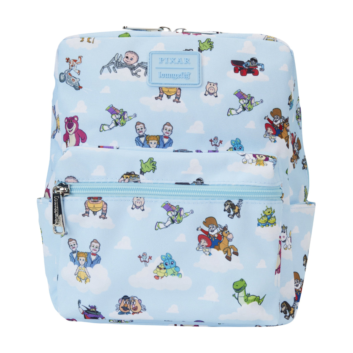 Loungefly Pixar Toy Story Mini Collab Backpack with Adjustable Strap - Blue