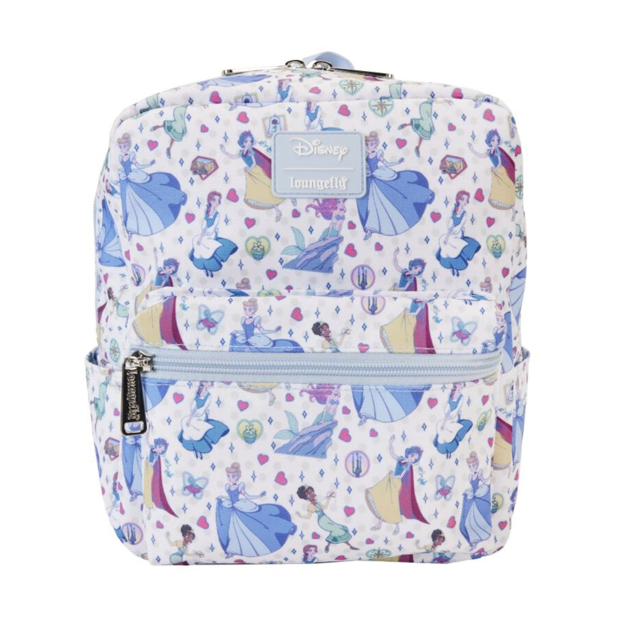 Loungefly Disney Princess Manga Style Mini Backpack with Adjustable Strap