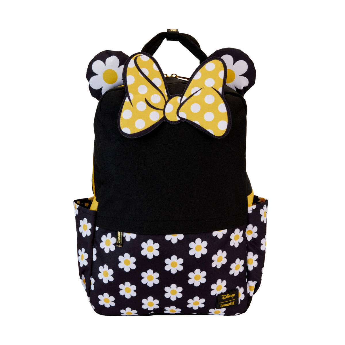 Loungefly Disney Minnie Mouse Daisy All-Over Print Backpack with Adjustable Strap