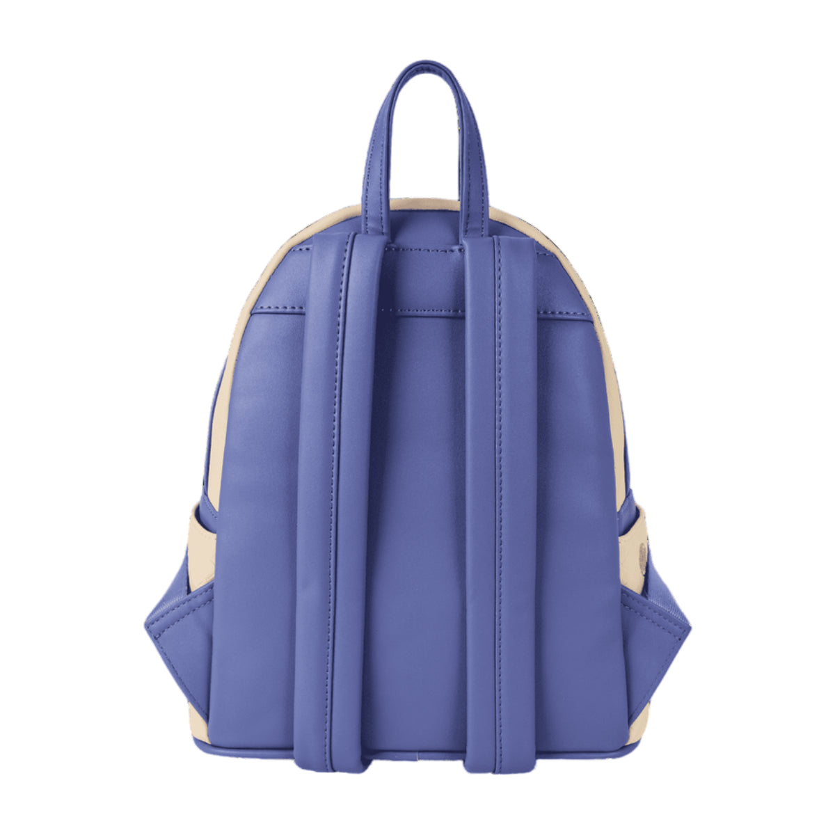 Loungefly Sleeping Beauty Princess Aurora and Prince Phillip Floral Mini Backpack with Adjustable Strap - Beige