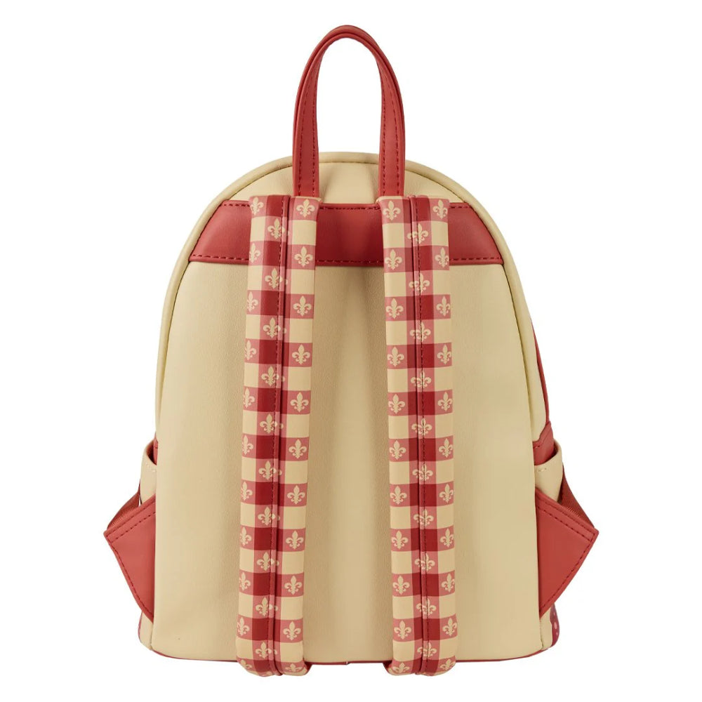 Loungefly Pixar Ratatouille Charcuterie Mini Backpack - Beige/Red
