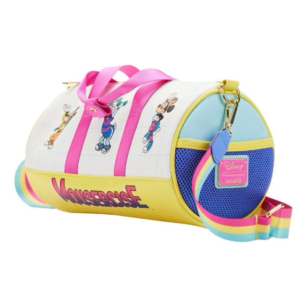 Loungefly Disney Mousercise Duffle Bag