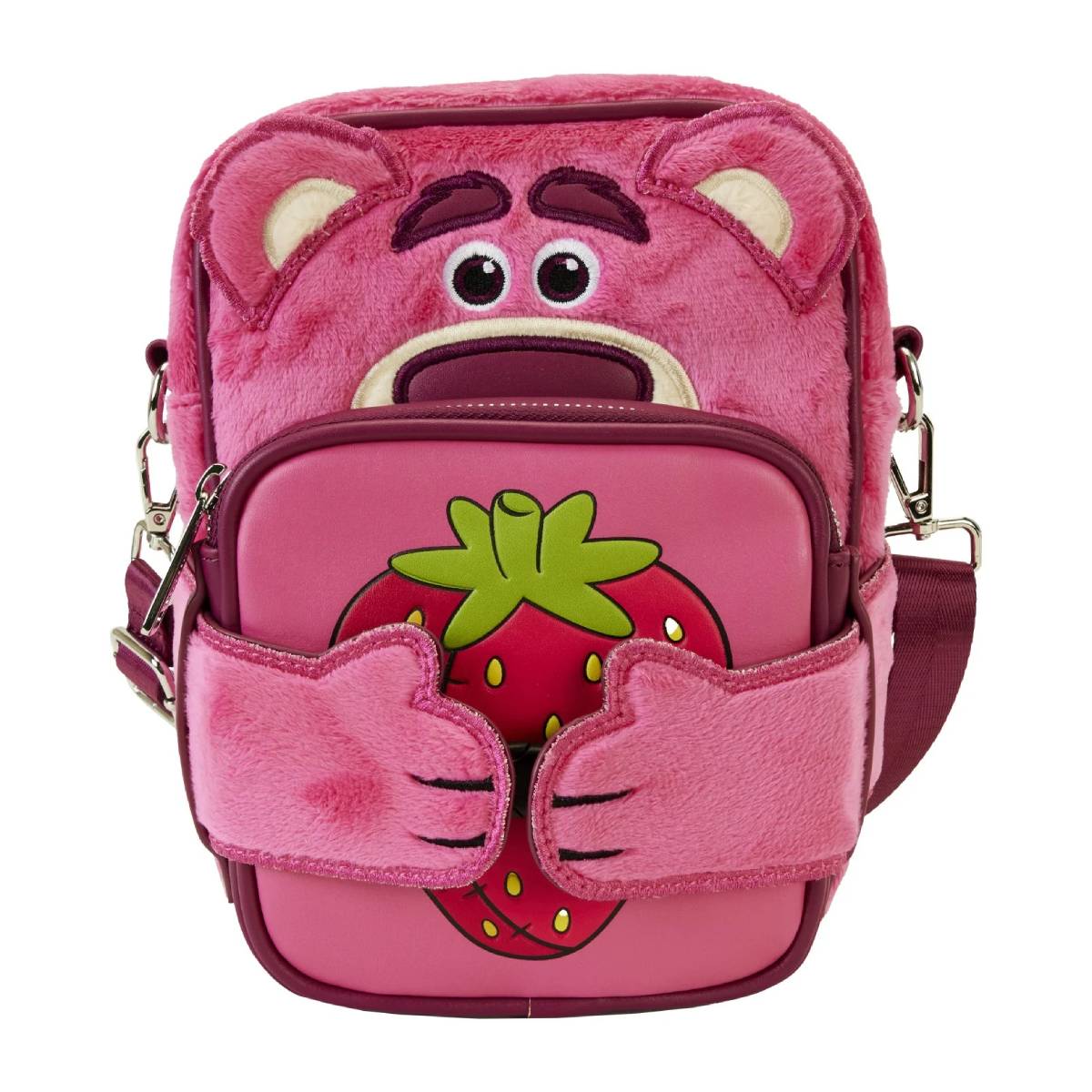 Loungefly Pixar Toy Story Lotso Crossbody Bag - Pink