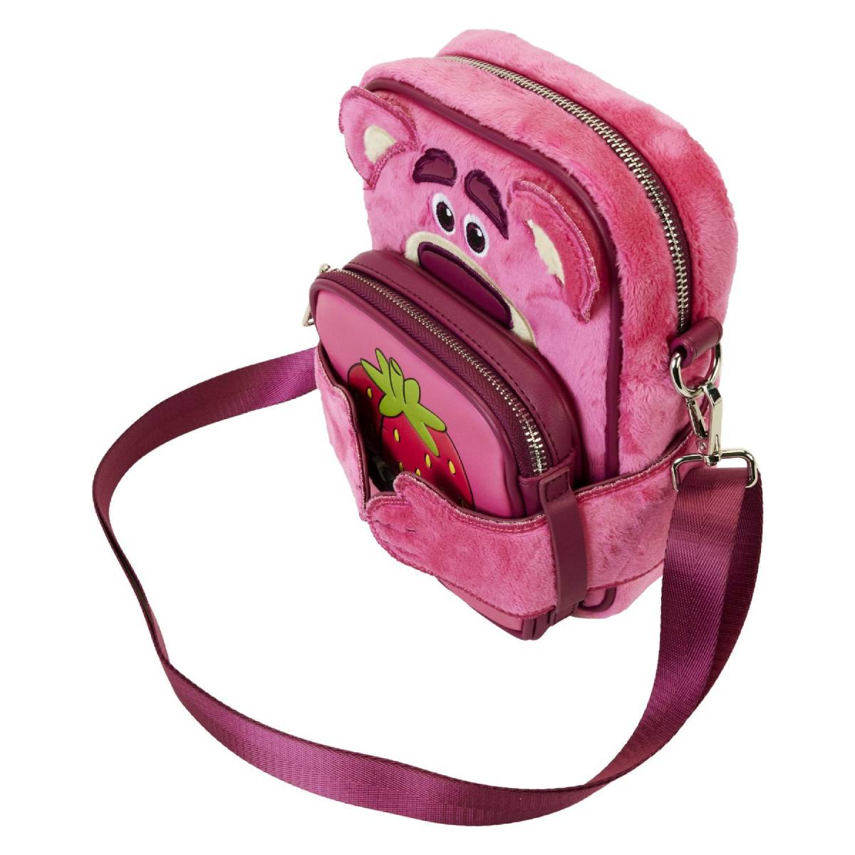 Loungefly Pixar Toy Story Lotso Crossbody Bag - Pink