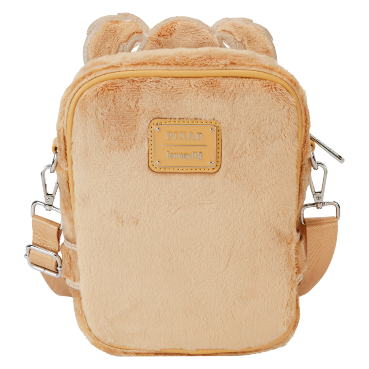 Loungefly Pixar Up 15th Anniversary Dug Crossbuddies Cosplay Crossbody Bag with Adjustable Strap - Brown