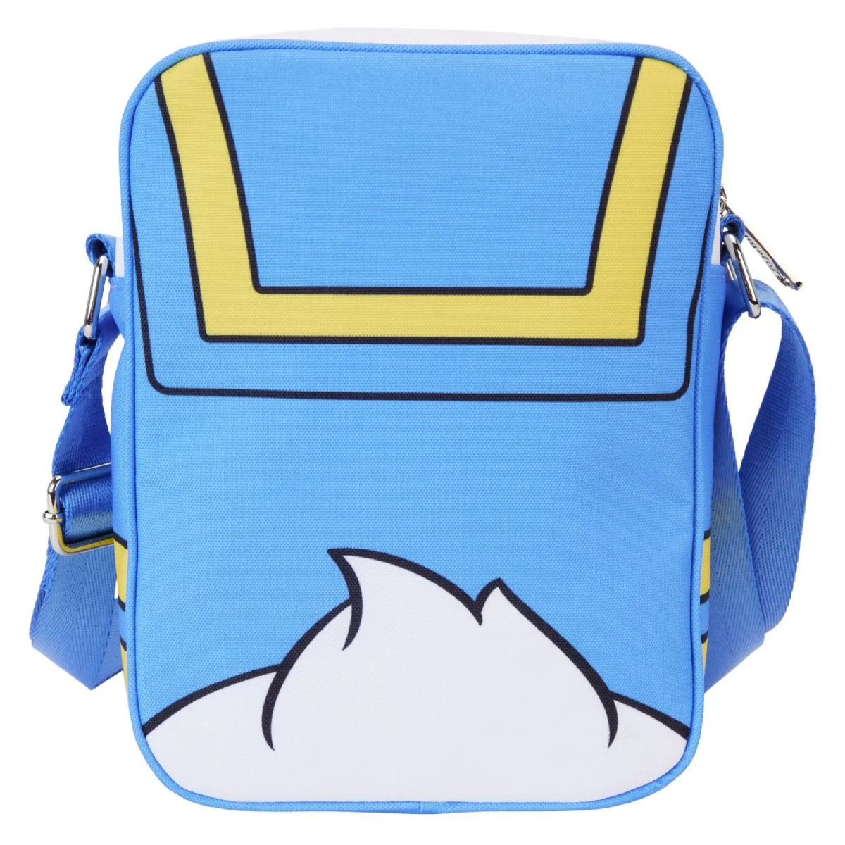 Loungefly Disney Donald Duck 90th Anniversary Passport Bag with Adjustable Shoulder Strap - Blue