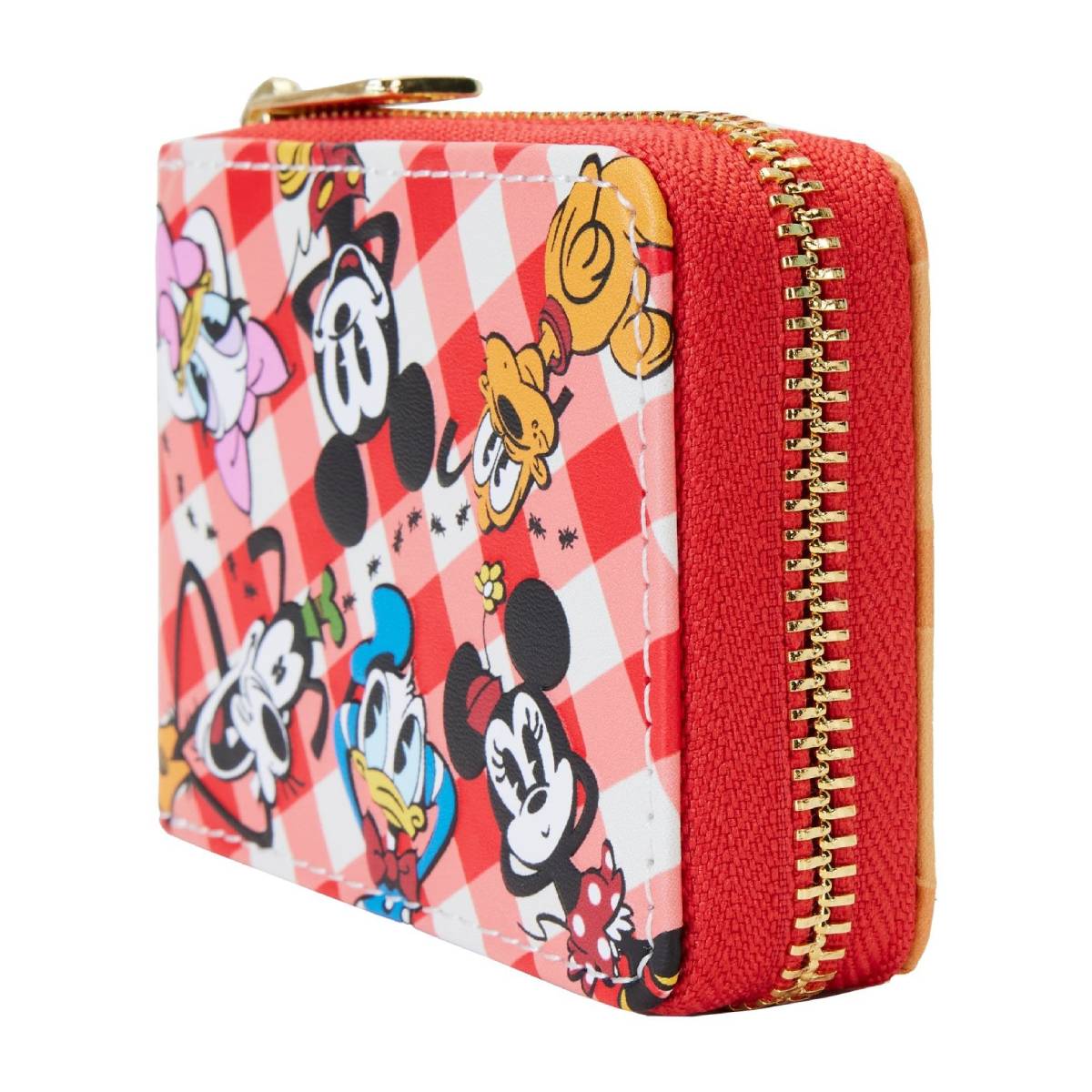 Loungefly Disney Mickey and Friends Picnic Accordion Wallet