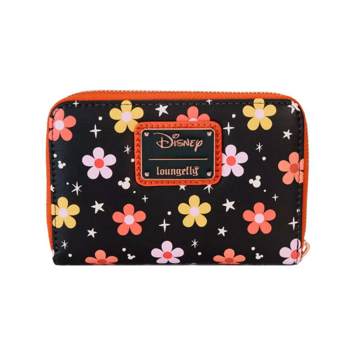 Loungefly Disney Mickey And Friends Halloween Zip Around Wallet - Black