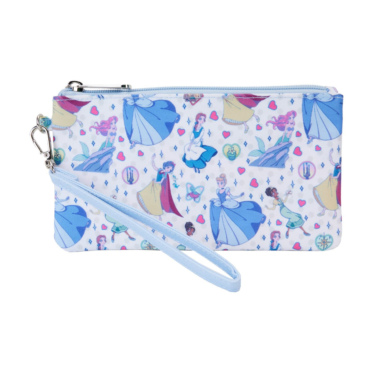 Loungefly Disney Princess Manga Style Wristlet Wallet - White