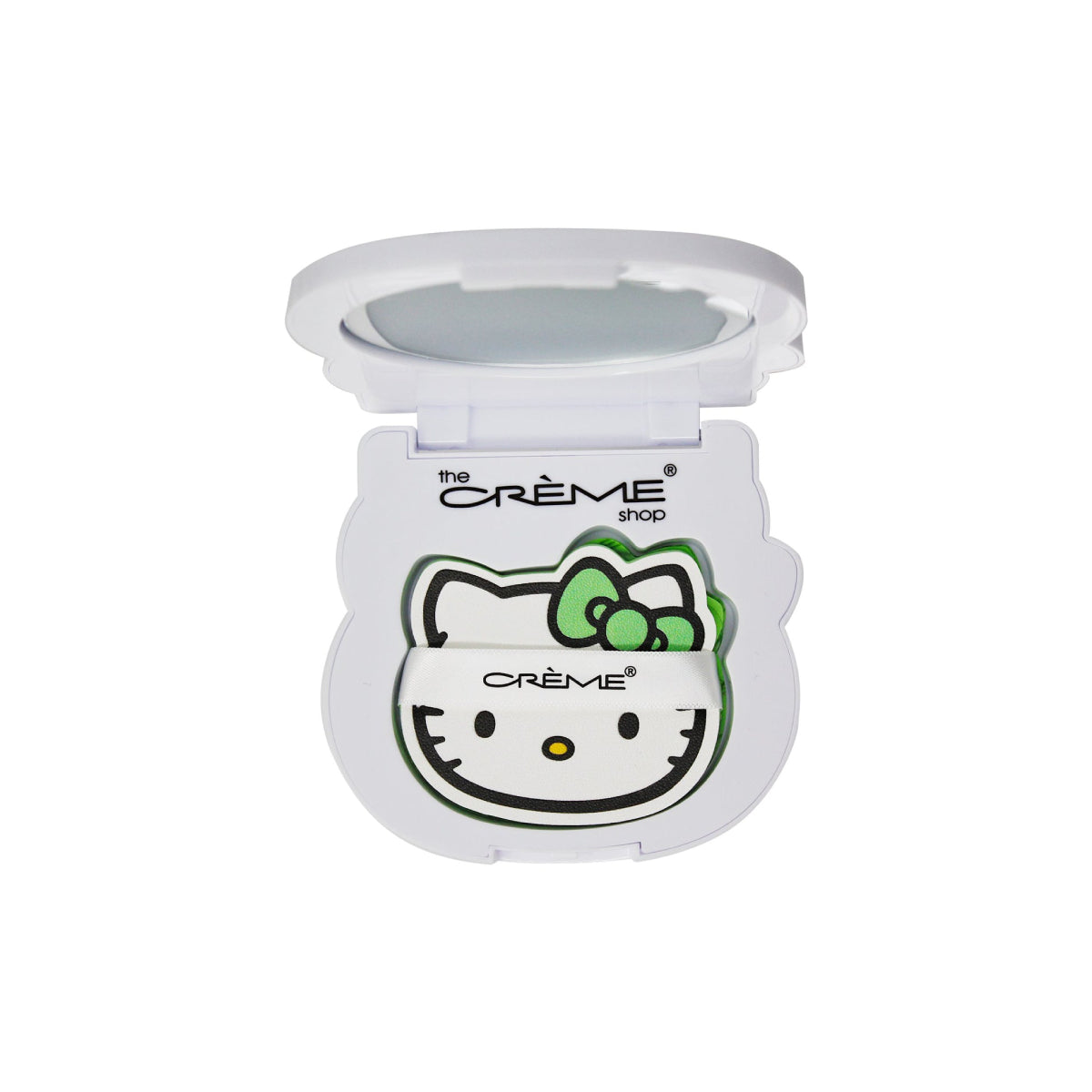 The CrΓΒ¨me Shop x Hello Kitty Matcha Blotting Papers with Mirror