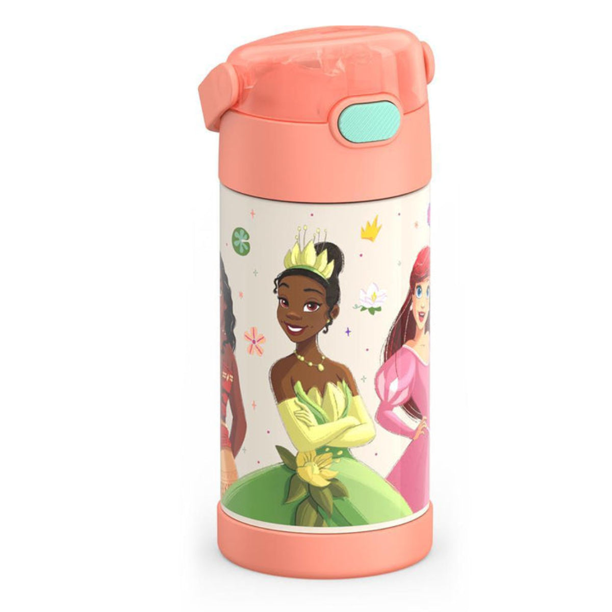 Thermos Funtainer Princess 12 oz Water Bottle with Straw - Peach