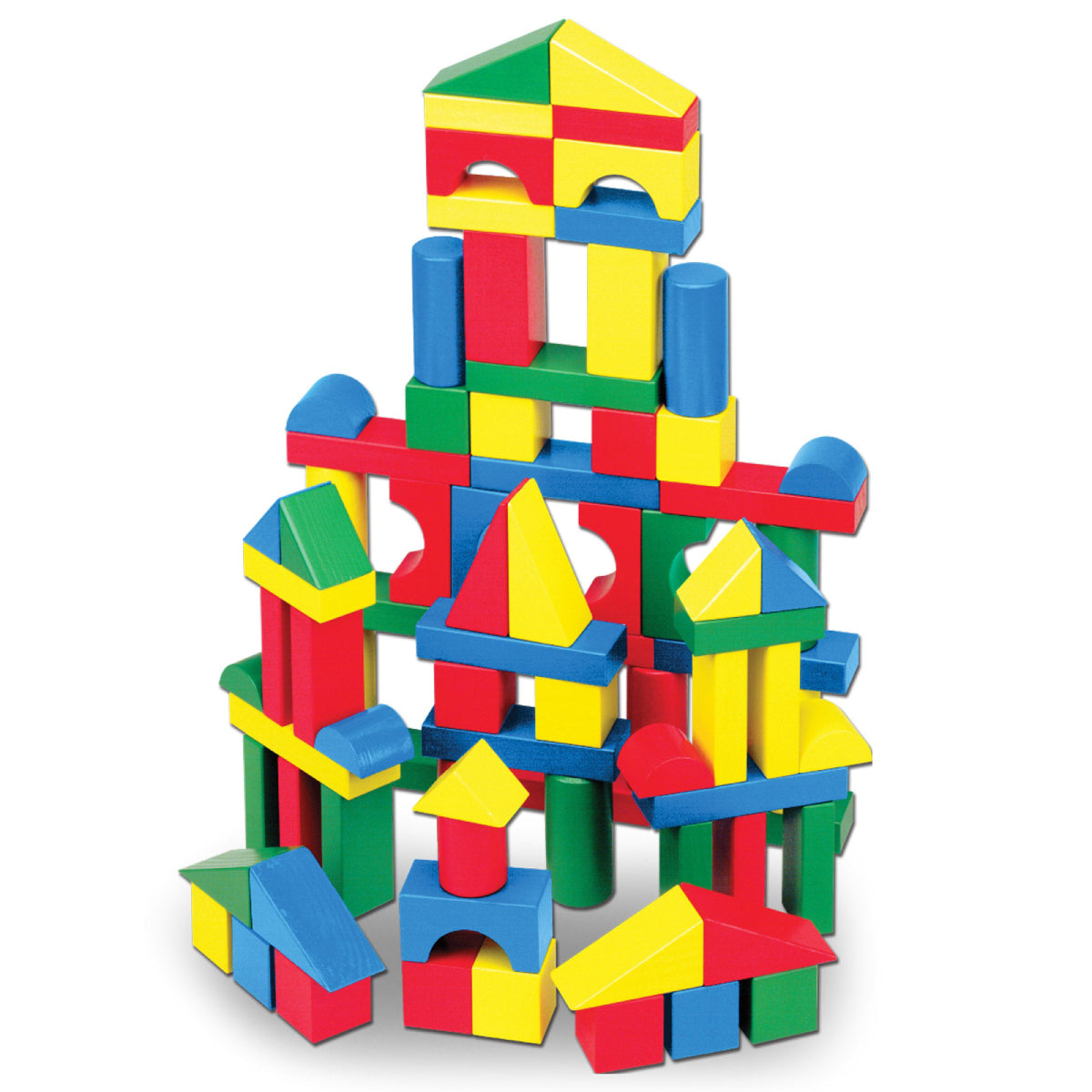 Melissa & Doug Wood Blocks Set (100-Pieces)