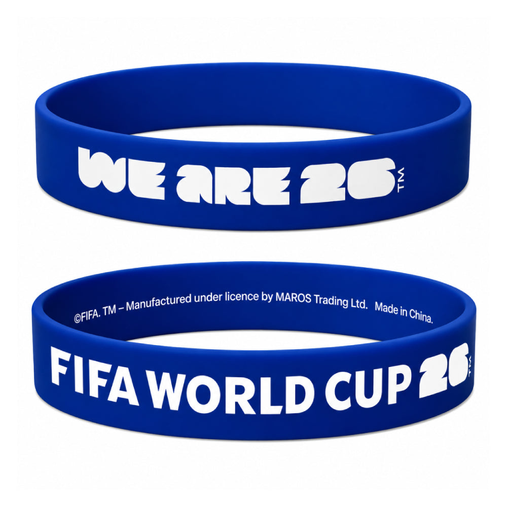 FIFA World Cup 2026 Unisex Wristband - Blue
