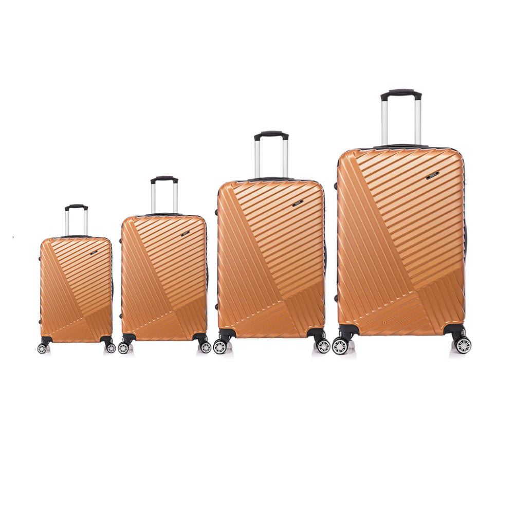 Toscano Prodigio Carry On Hardside Luggage Bag Set (4-Piece)