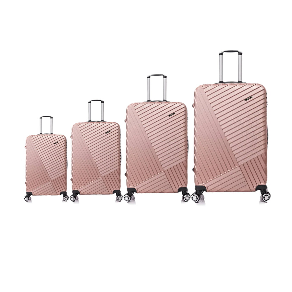 Toscano Prodigio Carry On Hardside Luggage Bag Set (4-Piece)