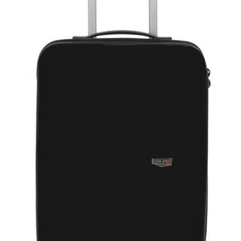 Toscano Ditta Hardside Spinner Wheel Luggage Suitcase - Black
